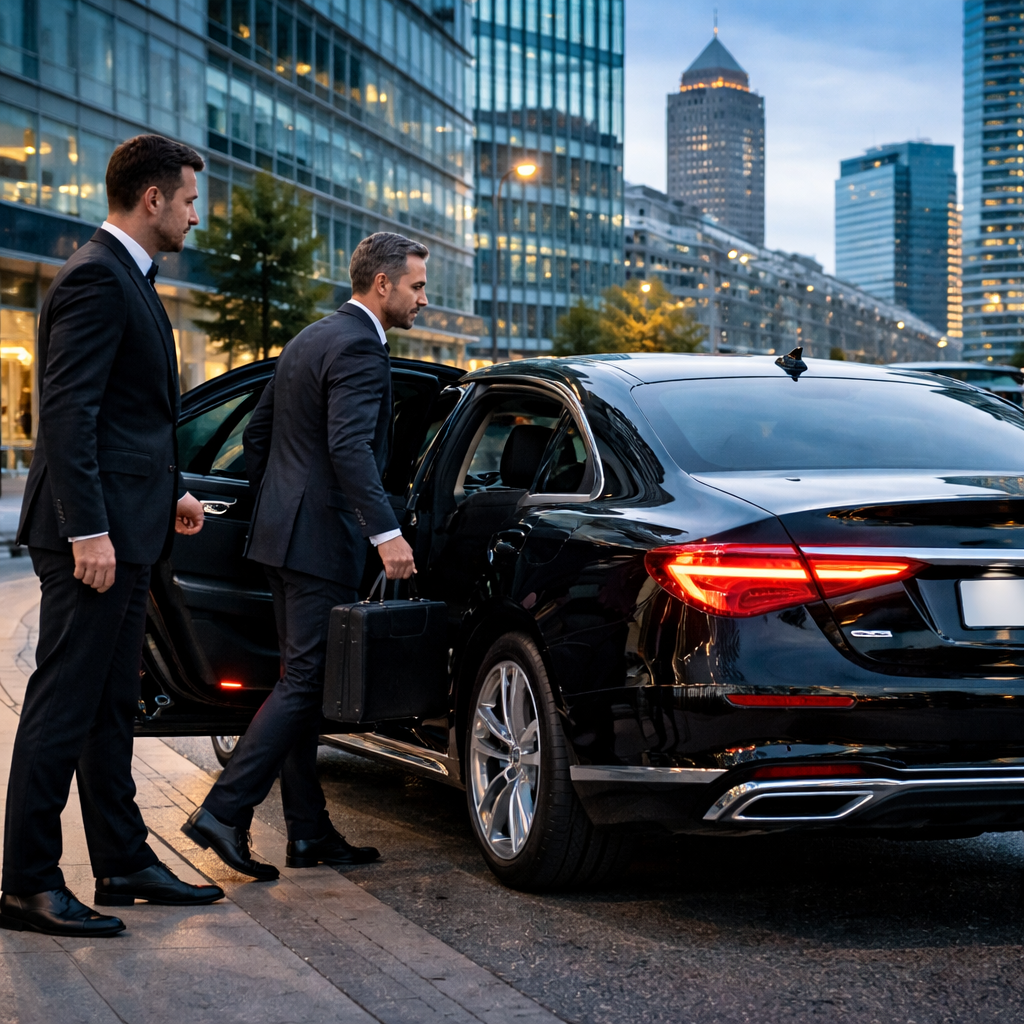 Chauffeur Business Lyon - Location journalière voiture chauffeur affaires